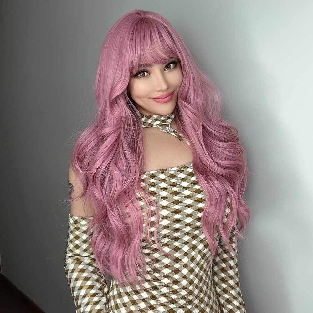 Light Ash Brown Long Body Wave Wig with Fringe O1CN010d12fz1VOXvkyIAyi 2221161052643 0 Cib
