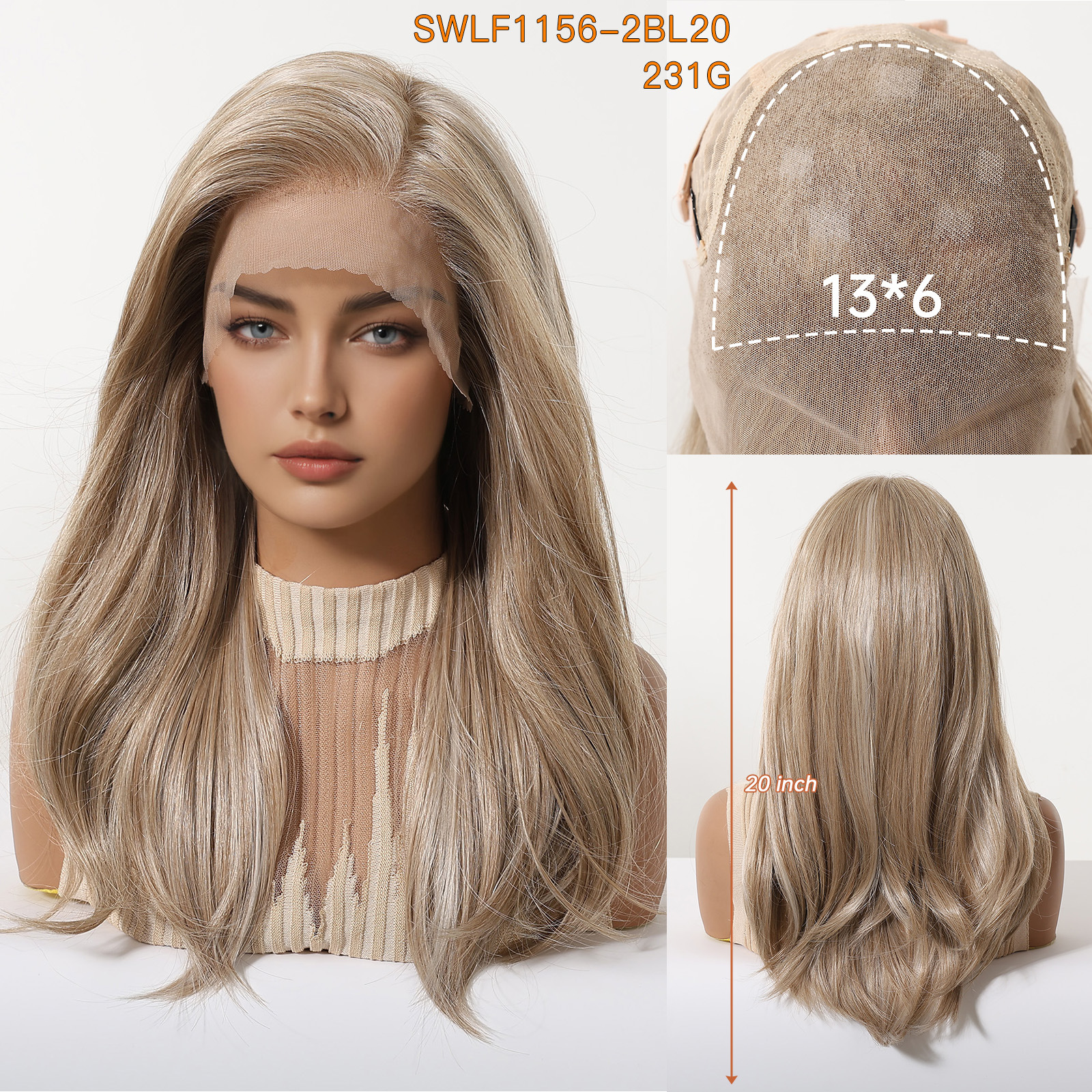 HD Lace Hairline That Melts! Ombre Brown Straight Wig with 13x6 Deep Part O1CN0127TQr61MJCmTqurxe 3192521413 0 Cib