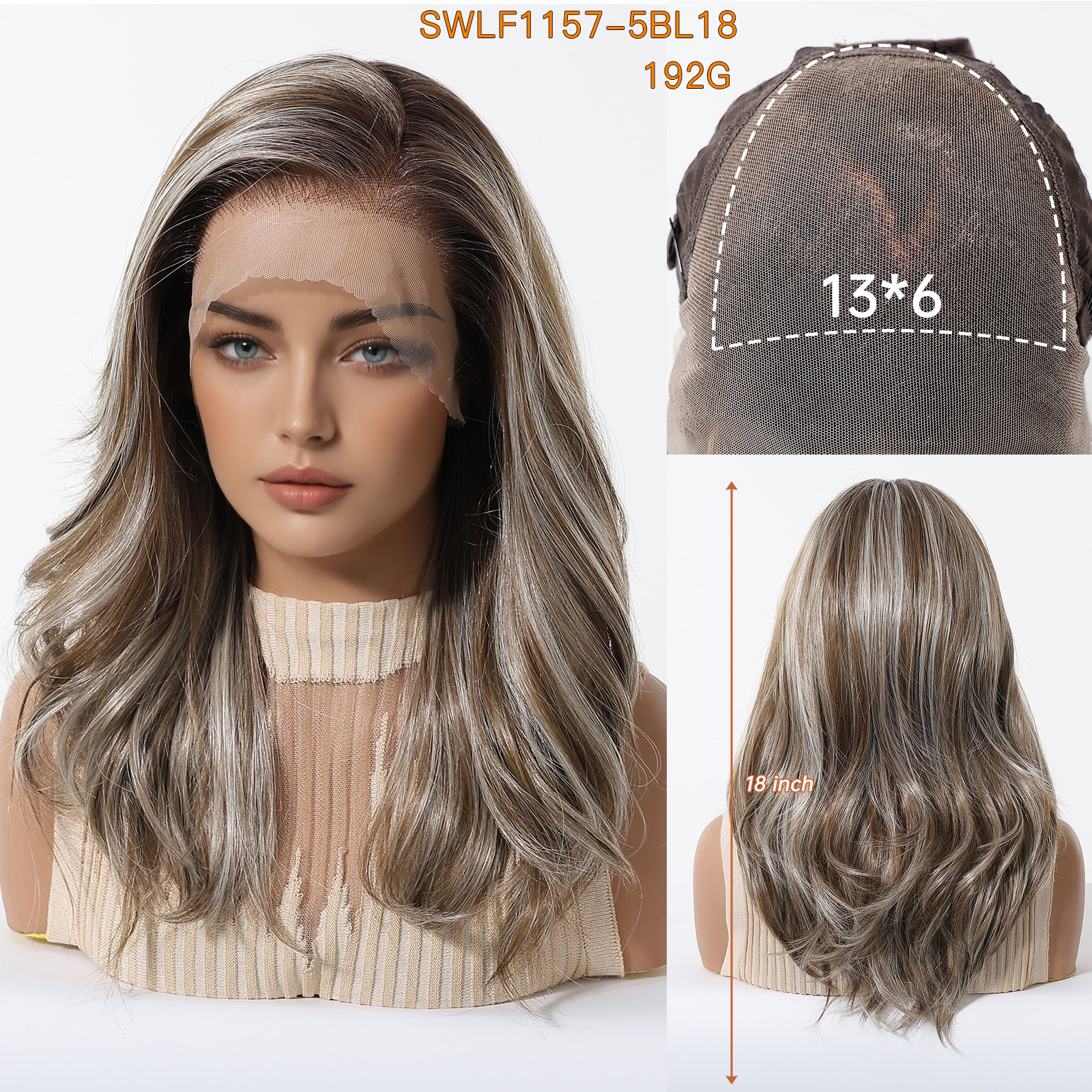 HD Lace Hairline That Melts! Ombre Brown Straight Wig with 13x6 Deep Part O1CN01Gb0jPf1MJCmTyAlZI 3192521413 0 Cib