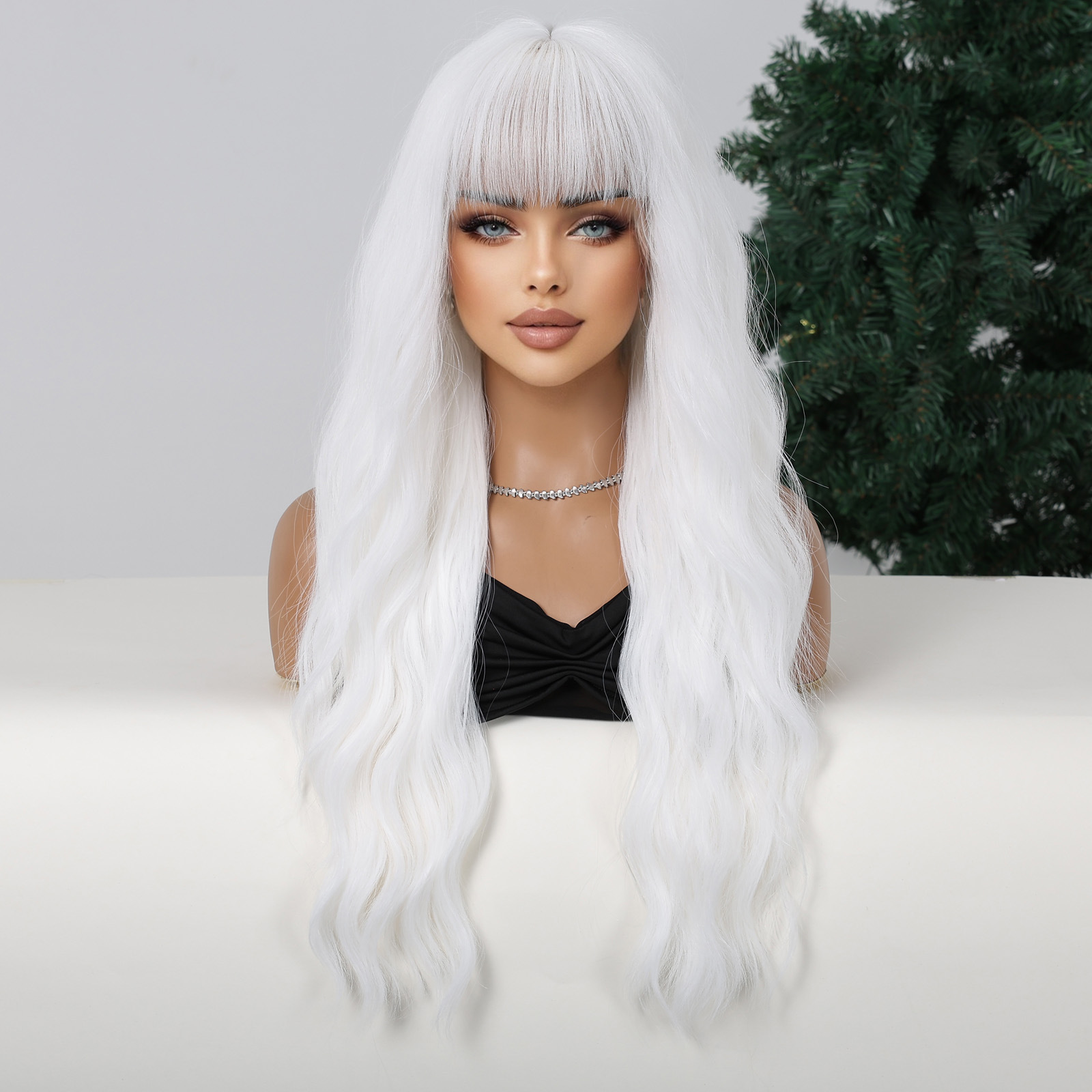 Light Ash Brown Long Body Wave Wig with Fringe O1CN01V5QOCM1VOXvg6XWhf 2221161052643 0 Cib