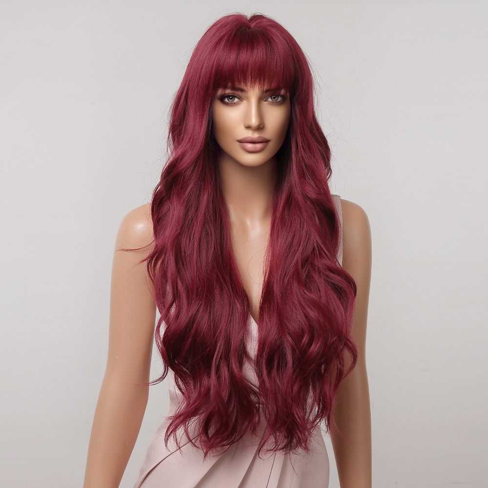 Light Ash Brown Long Body Wave Wig with Fringe O1CN01ewgg5v1VOXvzvCFWC 2221161052643 0 Cib