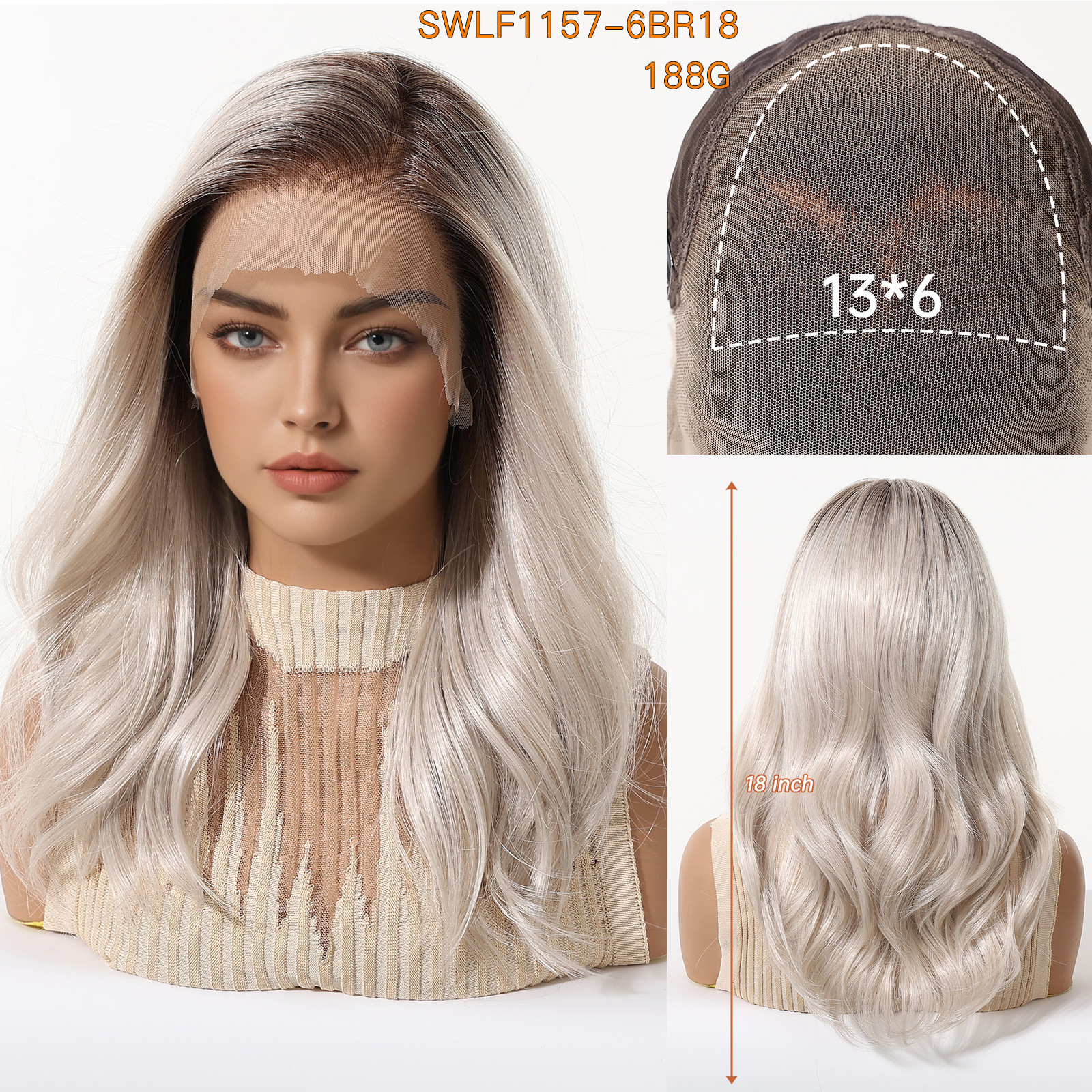 HD Lace Hairline That Melts! Ombre Brown Straight Wig with 13x6 Deep Part O1CN01lp12ta1MJCmU4lpYE 3192521413 0 Cib