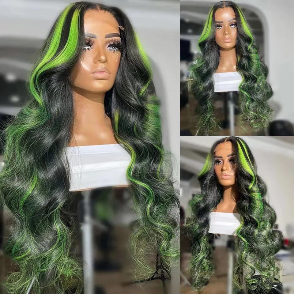 Water Wave Lace Front Wig Curly Wigs Product view 1