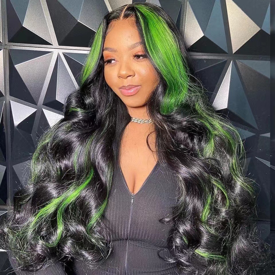 Water Wave Lace Front Wig Curly Wigs Product view 2
