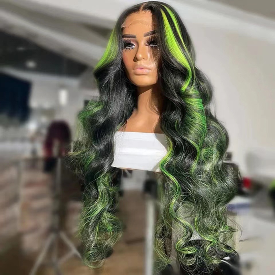 Water Wave Lace Front Wig Curly Wigs Product view 3