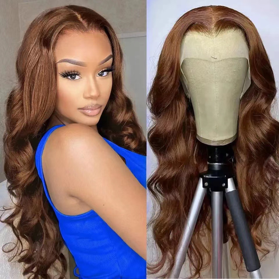 Long Wave Middle Part Synthetic Wig Product view 3