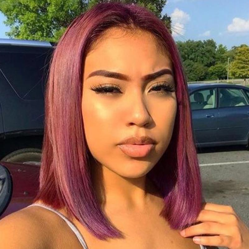 Short Bob Lace Front Wig Product view 2