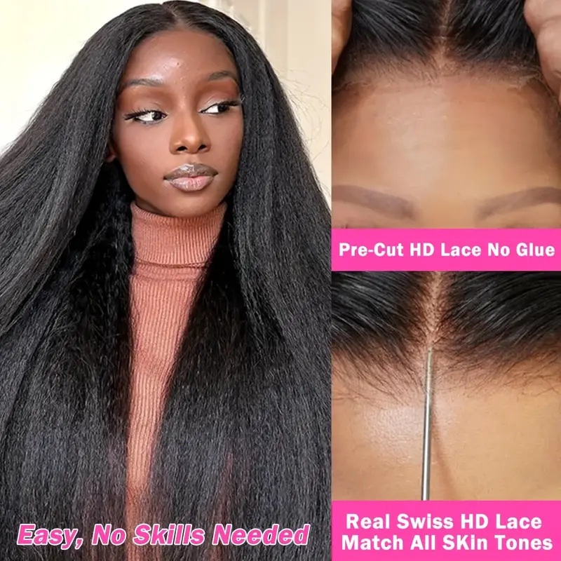 Afro Kinky Lace Front Wig Product view 1