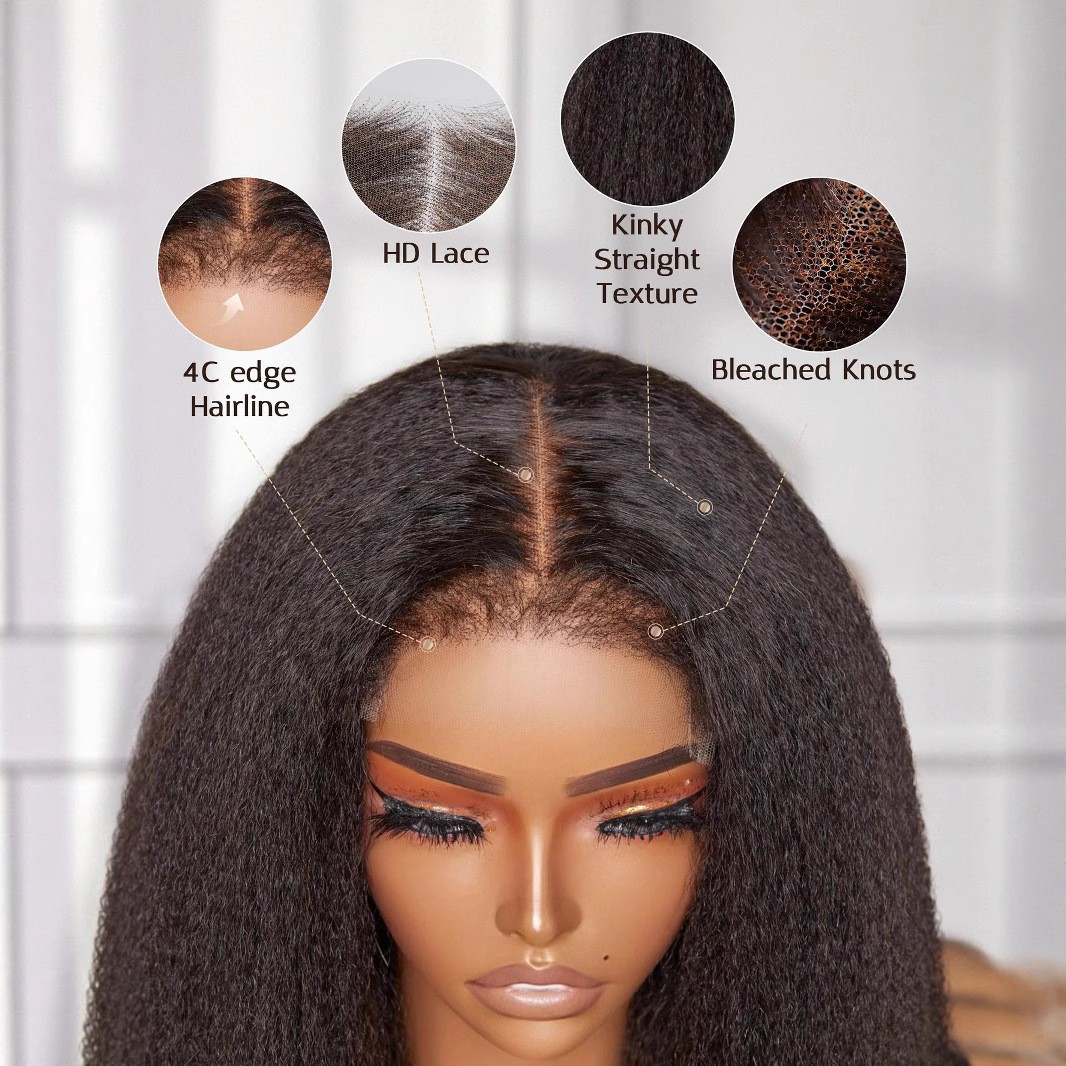Afro Kinky Lace Front Wig Product view 2