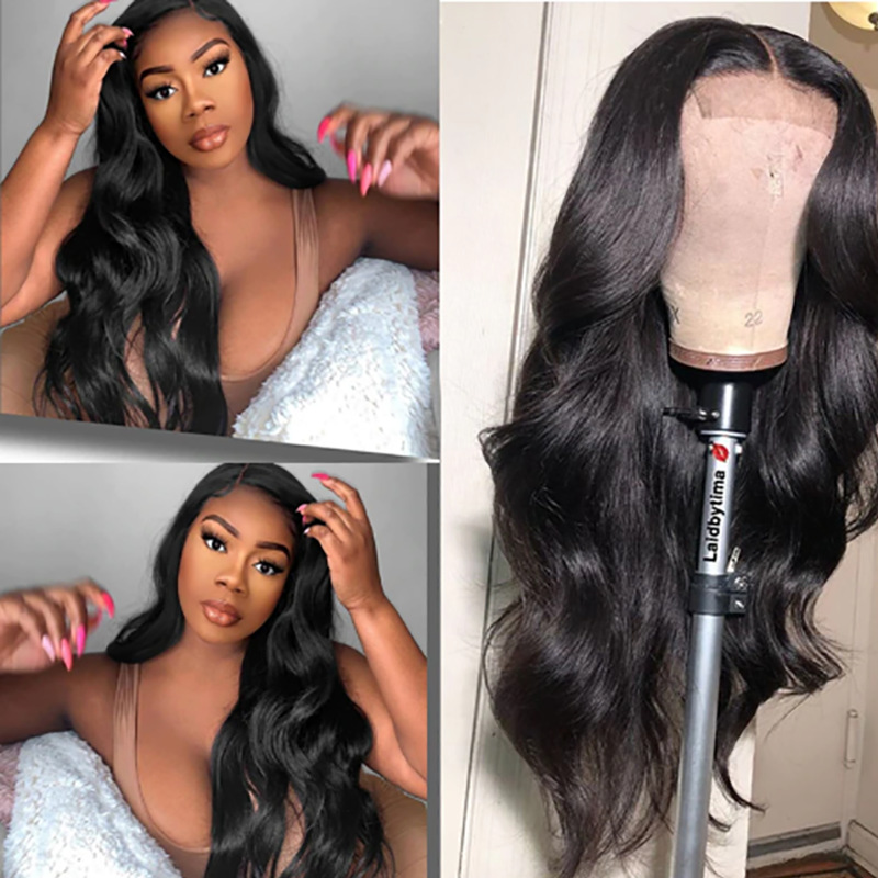 Dark Root Blonde Lace Front Wig Product view 2