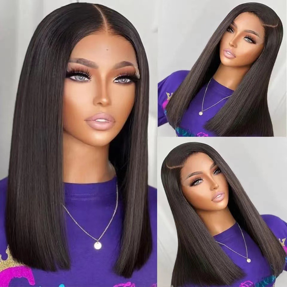 Lace Frontal Human Hair Wig Product view 1